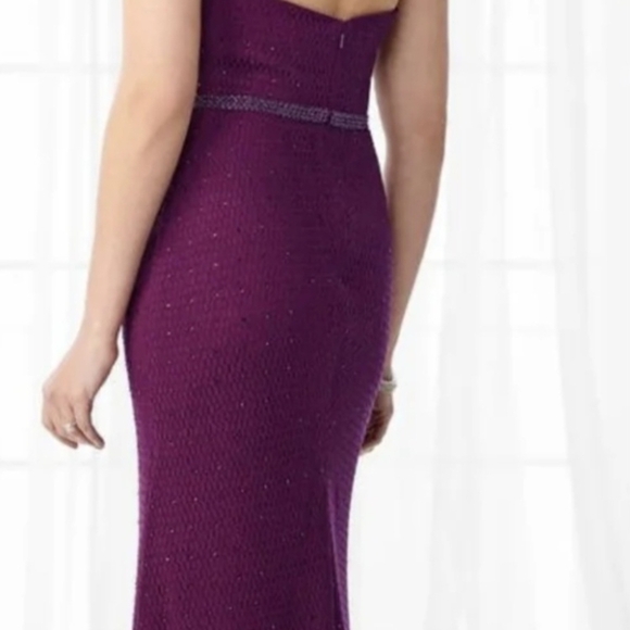 NWOT Women's Purple Maxi Dress - Picture 4 of 6